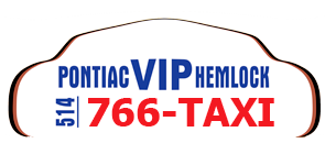 Logo Taxi Pontiac VIP Hemlock Montréal